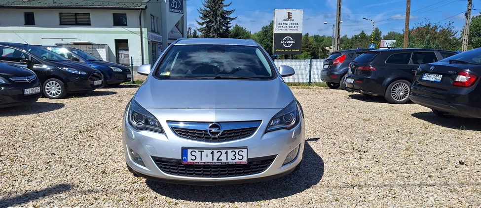 Opel Astra cena 28500 przebieg: 190721, rok produkcji 2011 z Jaworzno małe 704